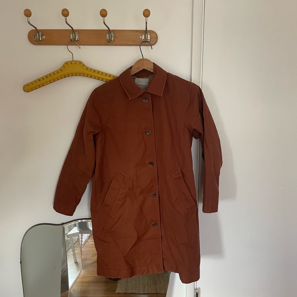 Everlane Rust Barn Coat Sz M
